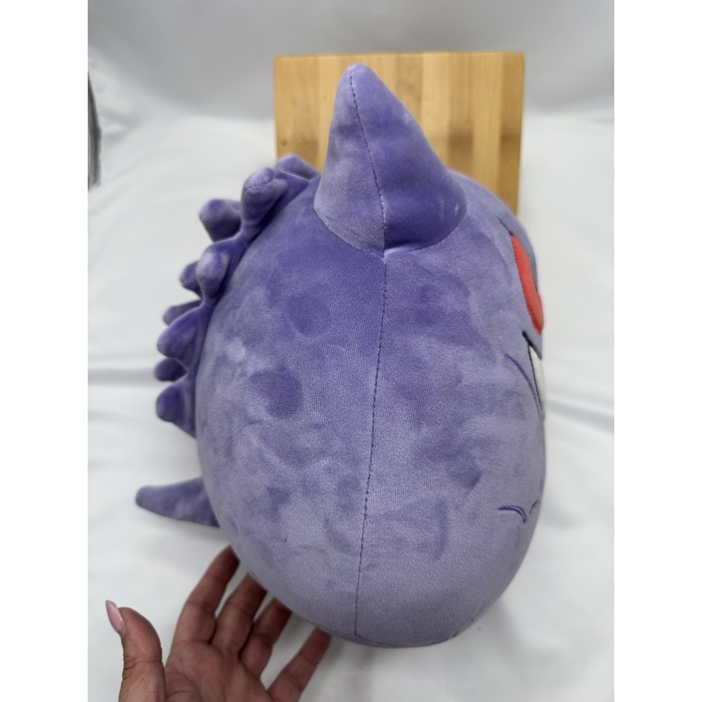 Pokemon Gengar 10" Squishmallow Plush Kellytoy Purple Pokémon - Picture 3 of 9